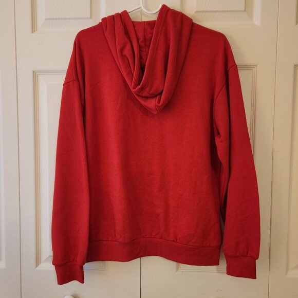 Captain America Red Hoodie Sweatshirt Marvel Size Small NWT - Picture 7 of 10